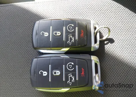 2019 Ram 1500 Laramie 4X4 5'7 Box из США, поврежденный, VIN 1C6SRFJTXKN907930